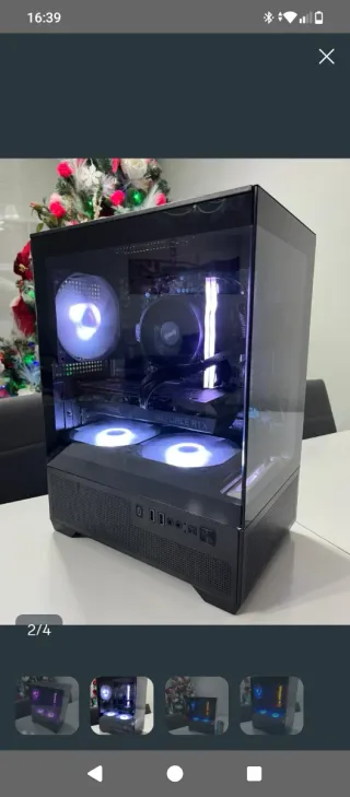 PC Gaming con luces LED