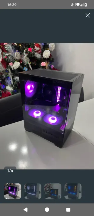PC Gaming con luces LED
