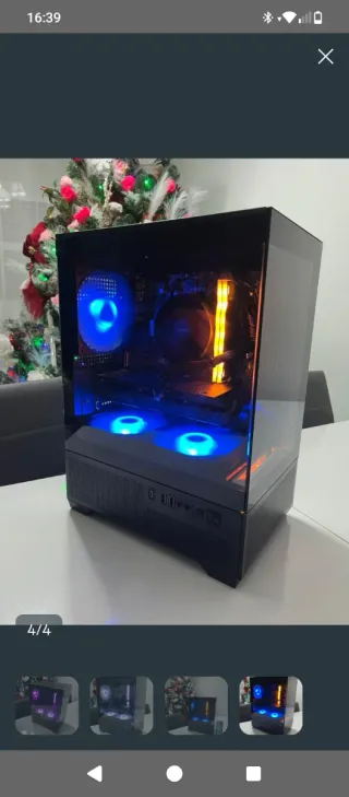 PC Gaming con luces LED