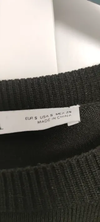 Vestido largo Zara rayas S