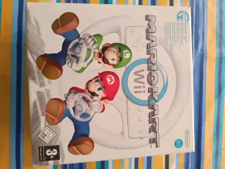 Volante Mario Kart Wii + Juego