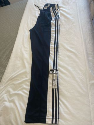 Pantalón Adidas Vintage Negro/Blanco Talla M