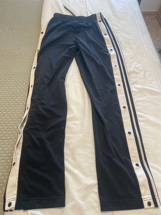 Pantalón Adidas Vintage Negro/Blanco Talla M