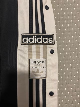 Pantalón Adidas Vintage Negro/Blanco Talla M