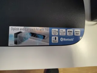 Barra de Sonido Panasonic SU-HTB250 Negra