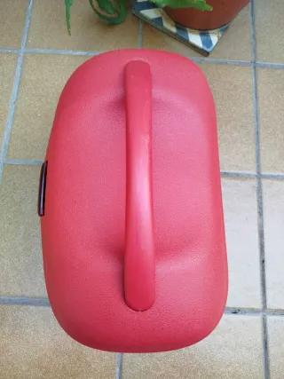 Neceser Rígido Samsonite Rojo con Combinación