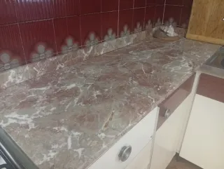 Mueble de cocina inferior, entero,toda la encimera