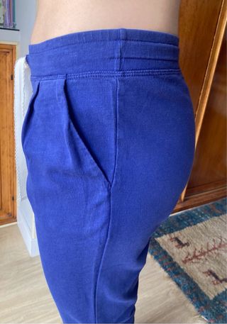 Pantalones Benetton Jogger Azul