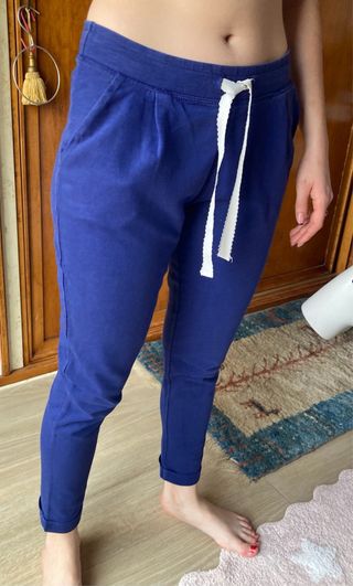 Pantalones Benetton Jogger Azul