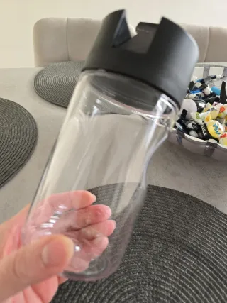 Contenitore Tupperware Vetro e Plastica Nero