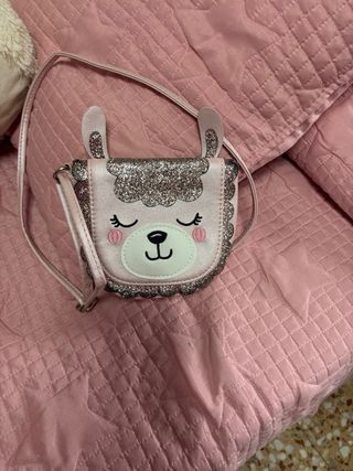 Cartera infantil rosa