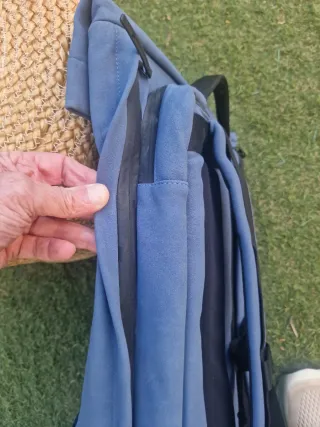 Mochila Ucon Azul y Negra Nueva