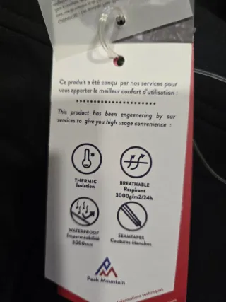 Mono de esquí Peak Mountain Talla M