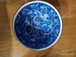 Cuencos porcelana japonesa floral