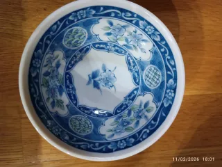 Cuencos porcelana japonesa floral