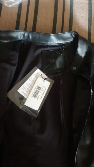 Cazadora Biker Negra