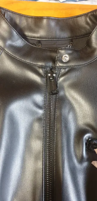 Cazadora Biker Negra