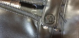 Cazadora Biker Negra