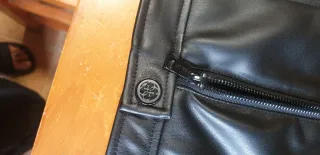 Cazadora Biker Negra