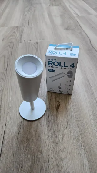 Lámpara LED Inalámbrica New Garden Roll 4 Blanca