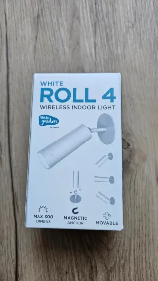 Lámpara LED Inalámbrica New Garden Roll 4 Blanca