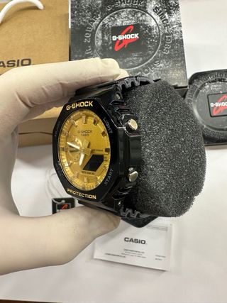 Reloj Casio G-Shock Dorado y Negro