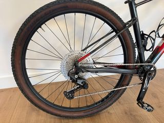 Bicicleta Montaña Cannondale Roja