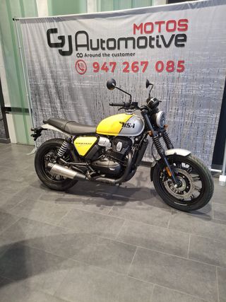 BSA 350 BANTAM Plata/Amarillo