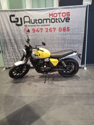 BSA 350 BANTAM Plata/Amarillo