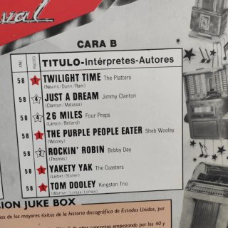 Vinilo LP Juke Box Revival Vol. 7 - Año '58