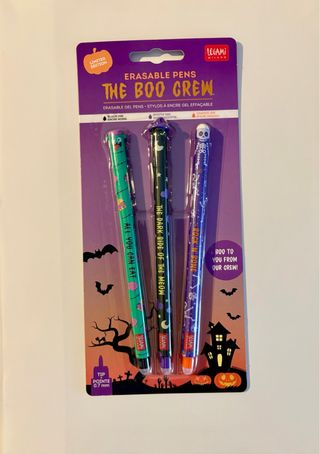 Canetas Gel Apagáveis Legami Halloween