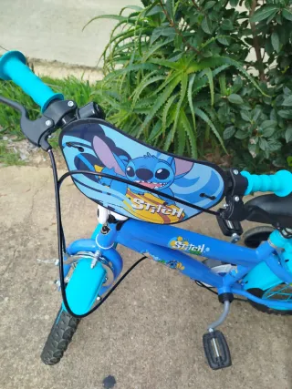 Bicicleta infantil de Stich, vendo solo en Badajoz