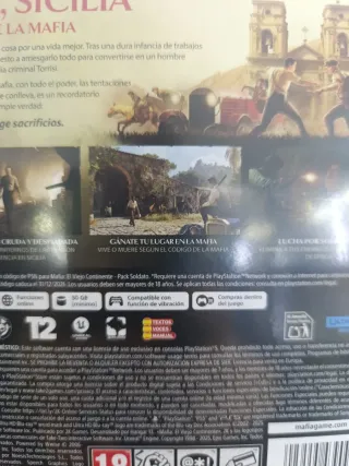 Juego PS5 Mafia: El Viejo Continente