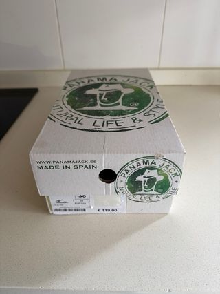 Sandalias Panama Jack rosas y beige