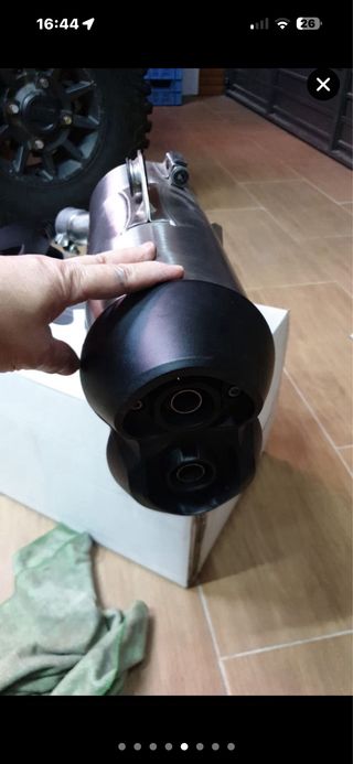 Tubo de escape BMW C 650 Sport original