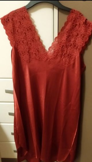 Conjunto de Lencería camisón y bata SIN ESTRENAR