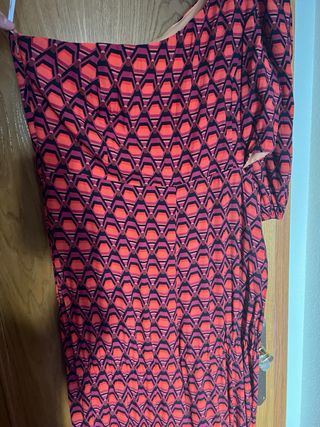 Mono Lady Pipa Negro y Rojo