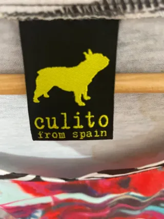 Vestido estampado abstracto