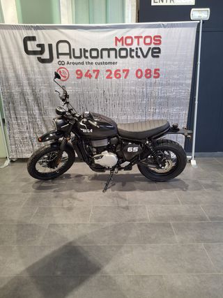 BSA 650 Scrambler Negra