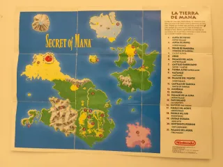 Secret of Mana Español PAL Nintendo SNES