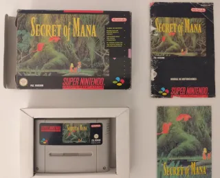 Secret of Mana Español PAL Nintendo SNES