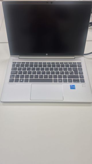 Portátil HP Plata y Negro