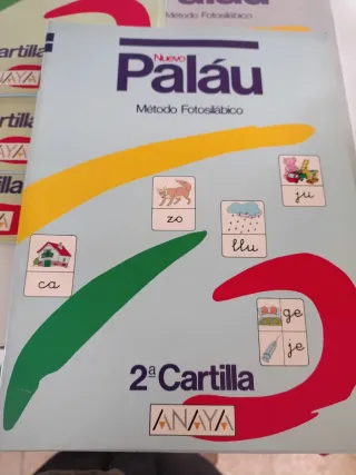 Cartillas Palau 1ª, 2ª y 3ª (Anaya)