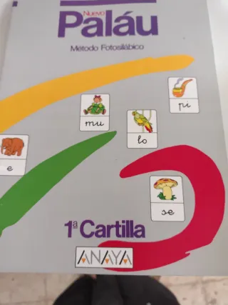 Cartillas Palau 1ª, 2ª y 3ª (Anaya)
