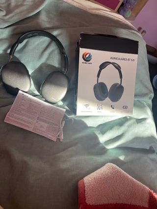 Auriculares Bluetooth 5.0 EURO LIFE Negros