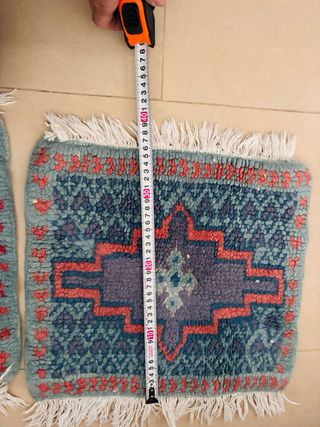 Coppia di mini tappeti artigianali tunisini