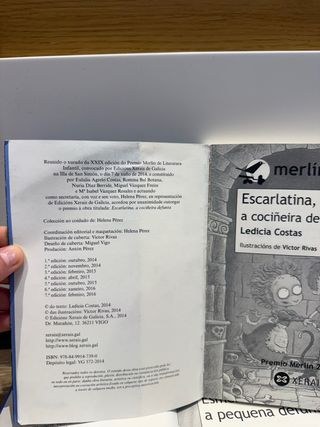 Escarlatina, a cociñeira defunta