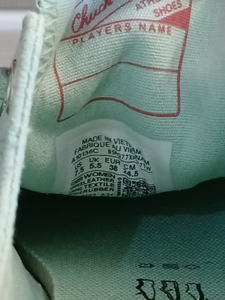 Converse Chuck 70 Ox Talla 38.5 EU