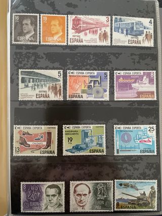 Sellos Correos Emisiones 1980