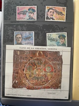 Sellos Correos Emisiones 1980